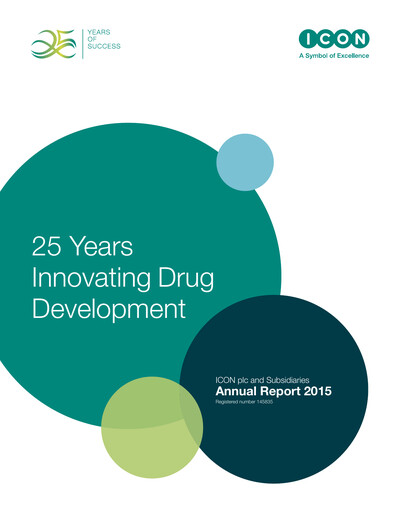 Thumbnail ICON plc Annual Report 2015