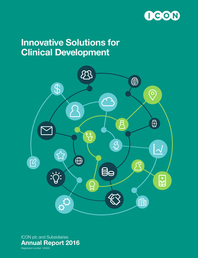Thumbnail ICON plc Annual Report 2016