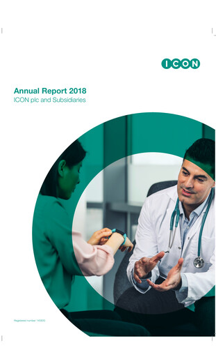 Thumbnail ICON plc Annual Report 2018