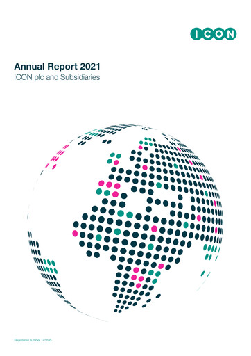 Thumbnail ICON plc Annual Report 2021