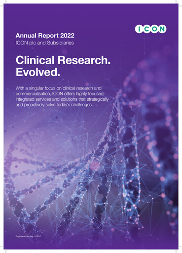 Thumbnail ICON plc Annual Report 2022