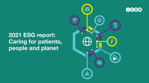 Thumbnail ICON plc ESG Report 2021