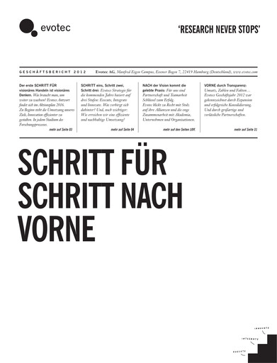 Thumbnail Evotec Annual Report 2012