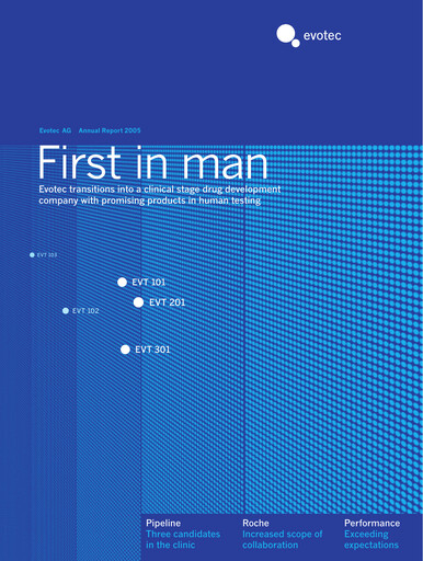 Thumbnail Evotec Annual Report 2005