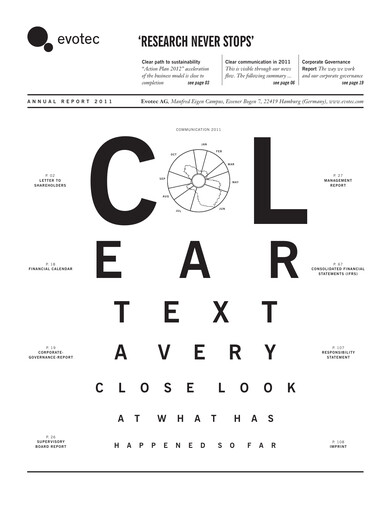 Thumbnail Evotec Annual Report 2011