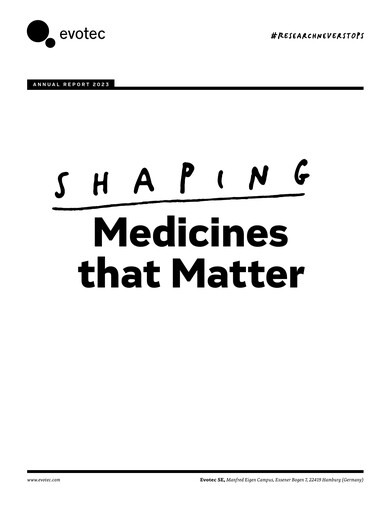 Thumbnail Evotec Annual Report 2023