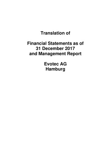 Thumbnail Evotec Financial Statement 2017