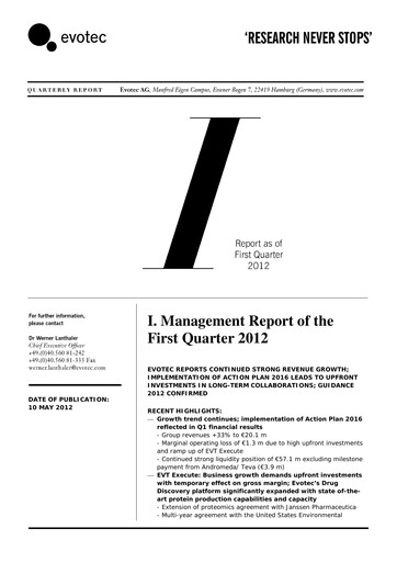 Thumbnail Evotec Quarterly Report 2012-q1