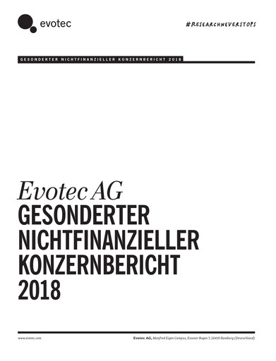 Thumbnail Evotec Sustainability Report 2018