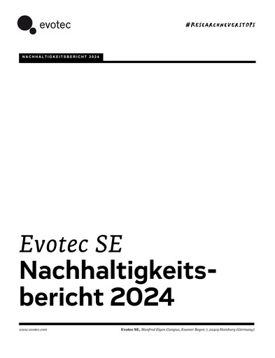 Thumbnail Evotec Sustainability Report 2024