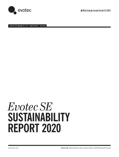 Thumbnail Evotec Sustainability Report 2020