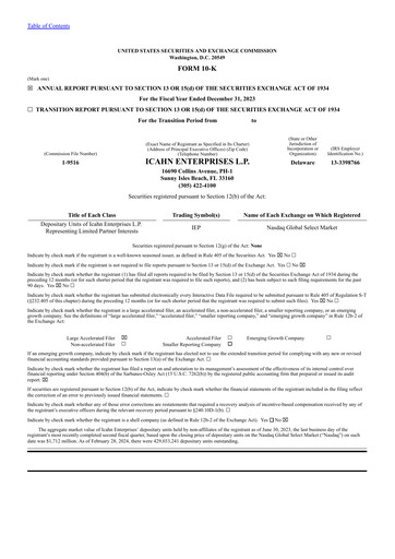 Thumbnail Icahn Enterprises
 Annual Report 2023