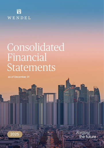Thumbnail Wendel Financial Statement 2025