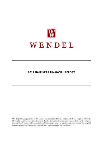 Thumbnail Wendel Half-year Report 2012-h1