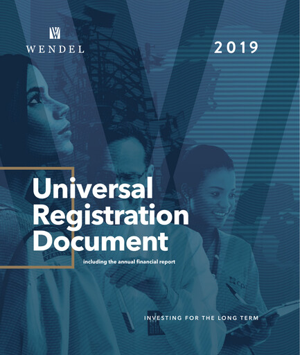 Miniature Wendel Document d'enregistrement universel 2019