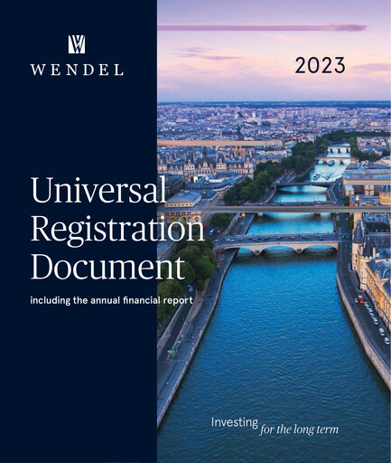 Miniature Wendel Document d'enregistrement universel 2023