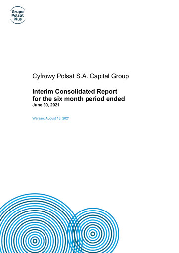 Miniature Cyfrowy Polsat
 Rapport semestriel 2021-h1