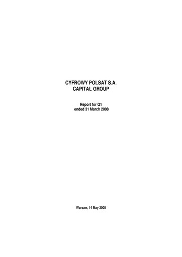Thumbnail Cyfrowy Polsat
 Quarterly Report 2008-q1