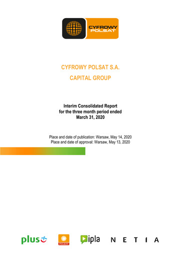 Thumbnail Cyfrowy Polsat
 Quarterly Report 2020-q1