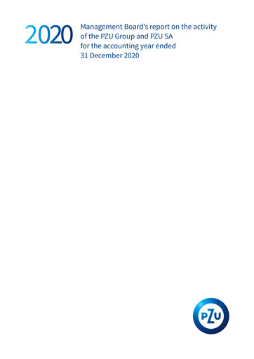 Thumbnail Powszechny Zakład Ubezpieczeń
 Annual Report 2020