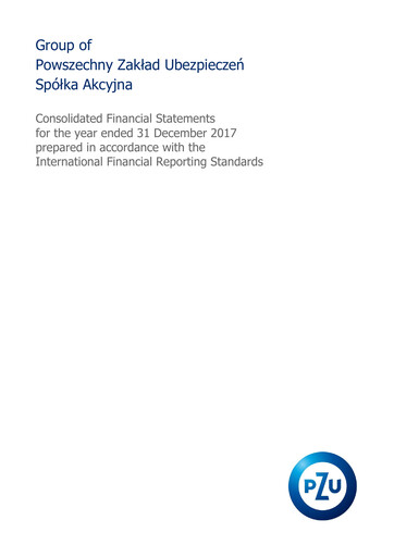 Thumbnail Powszechny Zakład Ubezpieczeń
 Financial Statement 2017