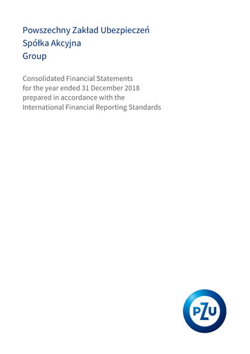 Thumbnail Powszechny Zakład Ubezpieczeń
 Financial Statement 2018