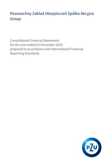 Thumbnail Powszechny Zakład Ubezpieczeń
 Financial Statement 2019