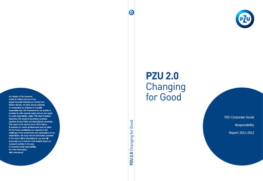 Thumbnail Powszechny Zakład Ubezpieczeń
 Sustainability Report 2011-2012