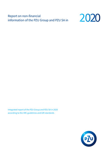 Thumbnail Powszechny Zakład Ubezpieczeń
 Sustainability Report 2020