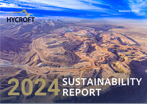Thumbnail Hycroft Mining Sustainability Report 2024