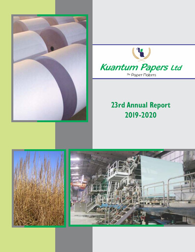 Thumbnail Kuantum Papers
 Annual Report 2019-2020