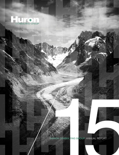 Thumbnail Huron Consulting Annual Report 2015