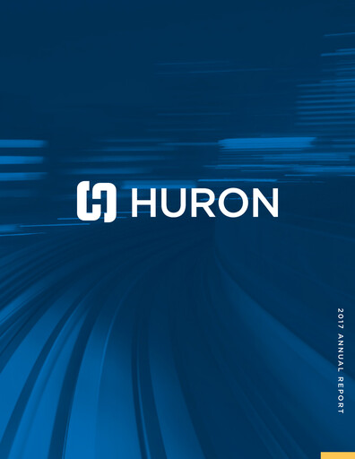 Thumbnail Huron Consulting Annual Report 2017