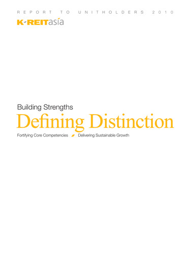 Thumbnail Keppel REIT
 Annual Report 2010