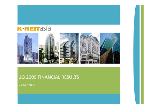 Thumbnail Keppel REIT
 Quarterly Report 2009-q1