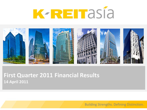 Thumbnail Keppel REIT
 Quarterly Report 2011-q1