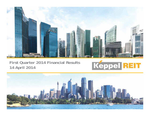 Thumbnail Keppel REIT
 Quarterly Report 2014-q1