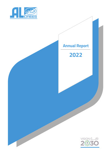 Thumbnail Aldrees Petroleum and Transport Services Annual Report 2022