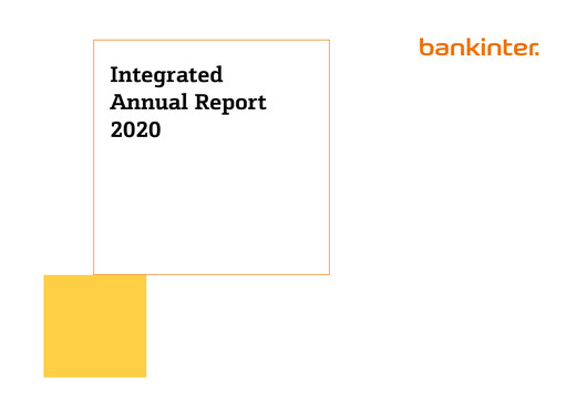 Thumbnail Bankinter Annual Report 2020