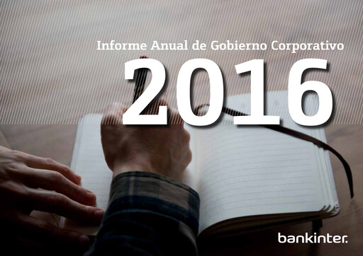 Miniature Bankinter Rapport annuel 2016