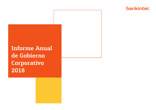 Miniature Bankinter Rapport annuel 2018