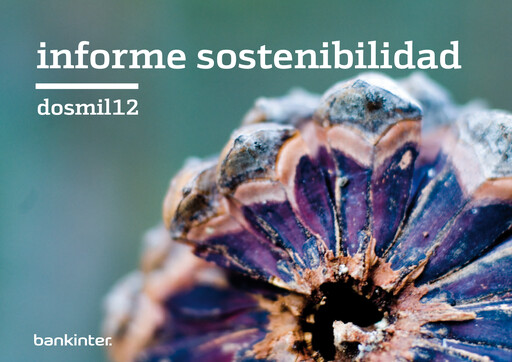 Thumbnail Bankinter Sustainability Report 2012