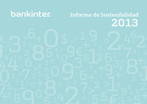 Thumbnail Bankinter Sustainability Report 2013