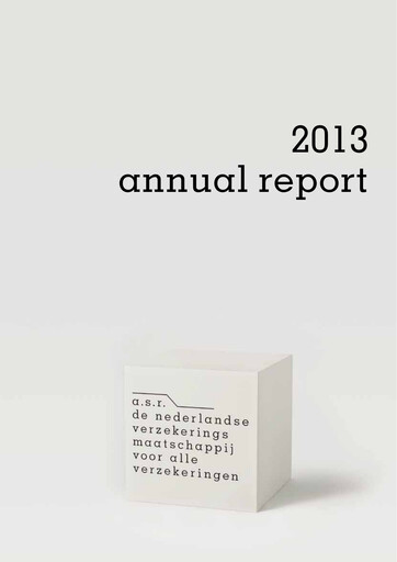 Thumbnail ASR Nederland
 Annual Report 2013