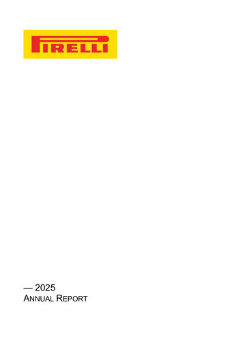 Thumbnail Pirelli
 Annual Report 2025