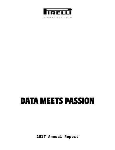 Thumbnail Pirelli
 Annual Report 2017