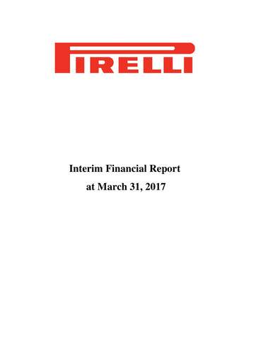 Thumbnail Pirelli
 Financial Report 2017-q1