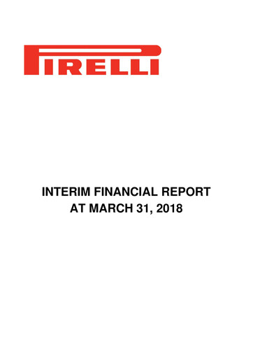 Thumbnail Pirelli
 Quarterly Report 2018-q1