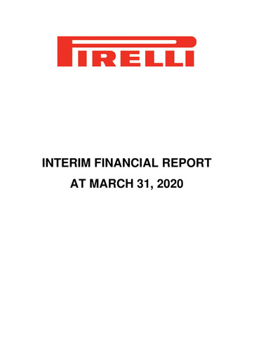 Thumbnail Pirelli
 Quarterly Report 2020-q1