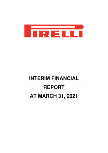 Thumbnail Pirelli
 Quarterly Report 2021-q1